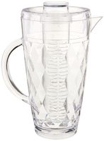Prodyne Acrylic Diamond-Cut 70 oz. Fruit Infusion Pitcher