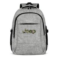 Laptop Backpack Water-Resistant Jeep-Black-Camouflage-auto-Jeep- Business Travel Backpack with USB Charging Port for Men Womens Laptop Outdoor Backpack Fits 15.6 Inch Laptop Notebook-Grey