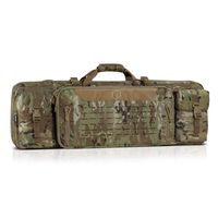 Savior Equipment 51" Urban Warfare Multicam Original Tactical Double Carbine Long Rifle Bag Firearm Gun Case w/Removable Backpack Strap - 1000D Cordura Nylon Fabric, UTX Buckles, YKK Zippers