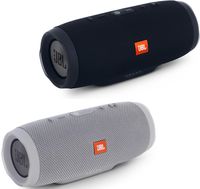 JBL Charge 3 Waterproof Portable Bluetooth Speaker - Pair (Black/Gray)