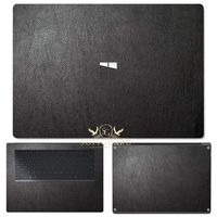 SopiGuard Skin for Microsoft Surface Laptop 3 (15") Precision Cut Full Body Sticker Vinyl Wrap (Leather Textured)