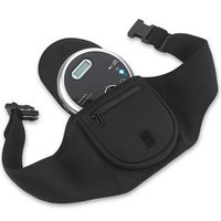 Insignia NS-P5113 Portable CD Player with FM Tuner and MP3 Playback - Black with Savanizor CD Player Holder Case with Belt