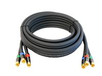 Audio2000'S tm ADC2203P 10 ft PCOCC Component Video Cable with Foamed PE Insulation