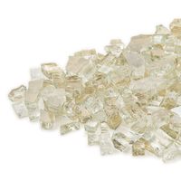 Bond Manufacturing 50683 LavaGlass Classic Cut Fire Pit Dispersion Glass, Crystal Cove