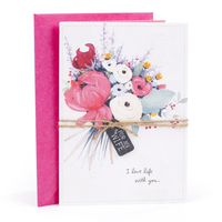 Hallmark Romantic Birthday Card for Wife (What a Happy Way to Live a Life)