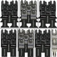 50 Pieces Pro Grade Universal Blade for Fein Dremel,bosch Oscillating Multi Tool Features Bi-metal Wood Japan Tooth Fits
