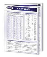 C Language - Computer Software Quick Reference Guide by Permacharts