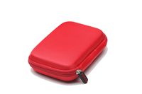 FOHOG Logic Portable HDD Hard Drive Carrying Case Pouch RED