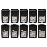 10 Pack ArrowMax AMCM4071-1600-D PMNN4071 Replacement Battery for Motorola A8 MagOne BPR40 Bearcom BC130 Two Way Radio