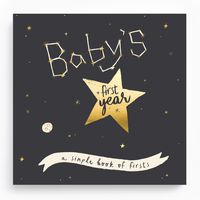 Baby Memory Book - Baby Journal - Pregnancy Journal for Your Babies First Years - Special Edition: Golden Stargazer Memory Book - My First Years - Lucy Darling