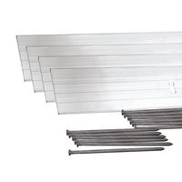 Dimex EasyFlex Aluminum Landscape Edging Project Kit, Will Not Rust Like Steel, Silver (1806ML-24C)