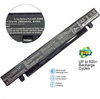 JQS A41-X550A Battery for Asus X550CA X550LB A450 A550 F450 F550 F550C F550L F552 F552C F552CL K550 K550C X450 X552 X552EA FX50JK F550C R510CA Computer [4 Cells, 2950mAh 15V] - 12 Month Warranty