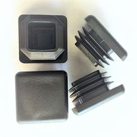 1 Inch Square Tubing End Cap Plug by Caplugs Quantity of 8