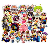 24Pcs Cartoon Anime Alrale Dr.Slump Waterproof Stickers for Laptop Stickers Motorcycle Bicycle Skateboard Luggage Decal Graffiti Patches Stickers