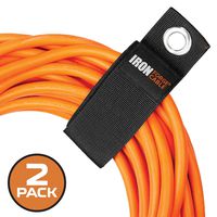 Extension Cord Wrap Organizer, 2 Pack of Storage Straps - XXXL 26 Inch Hook and Loop Hanger Wraps for Power Cables, Hoses, Ropes, and More