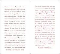 Quiplip Funny Fill-in-The-Blank Mother's Day and Birthday Cards, 6-Pack (QL18236PCK)