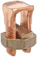 Morris Products 90326 Split Bolt Connector, Used With Copper Conductors, 3/0 AWG, 3/0 - 3/0 Max Run To Max Tap, 2/0 - 8 Min Run To Min Tap, 3/0 - 8 Max Run To Min Tap, 1 - 1 Min Equal Tap and Run, 500inlb Toque