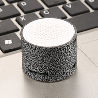MUDEREK Mini Portable LED Speakers Wireless Hands Free Speaker with TF Card Portable Bluetooth Speakers