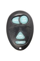 ReplaceMyRemote Glow in the Dark GM 4 Button Keyless Entry Remote Control Car Key Fob Replacement for FCC ID: L2C0007T (Black)