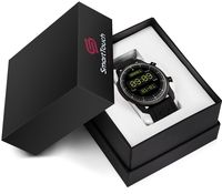 Smart Touch ST66 4G LTE Smart Watch for Men Android 6.0 & iOS, GPS Bluetooth Fitness Tracker | Real-Time Notifications | Smartwatch w/ Changeable Bands | IP67 Waterproof, Pedometer, Heart Rate & Sleep