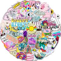 Sweetures Vsco Stickers for Water Bottles 100 PCS, Funny Cute Stickers for Teens,Girls,Adults - Perfect for Waterbottle,Laptop,Phone,Hydro Flask