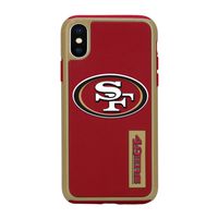 Forever Collectibles iPhone XS/X 5.8" Screen Only Dual Hybrid Impact Licensed Case - NFL San Francisco 49Ers