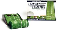 PERFECT PRACTICE Putting Mat- Indoor and Outdoor Golf Putting Mat with Auto Ball Return