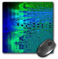 3dRose LLC 8 x 8 x 0.25 Inches Ocean Waves Digital Abstract by Angelandspot Mouse Pad (mp_130476_1)
