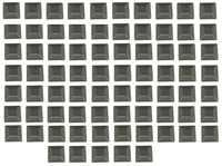 JSP Manufacturing Plastic New Fence Post Black Caps 4X4 (3 5/8") Pressure Treated Wood Made in USA MULITPACK Wholesale Bulk (75)