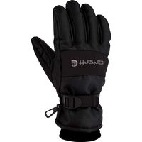 Carhartt Men's W.P. Waterproof Insulated Glove, Black, Small