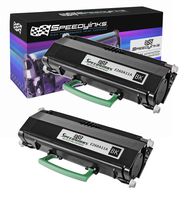 Speedy Inks Remanufactured Toner Cartridge Replacement for Lexmark E260A11A (Black, 2-Pack)
