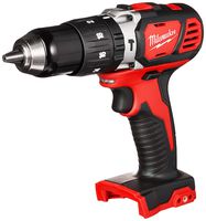 Milwaukee 2607-20 1/2'' 1,800 RPM 18V Lithium Ion Cordless Compact Hammer Drill / Driver with Textured Grip, All Metal Gear Case, and LED Lighting (Bare Tool)