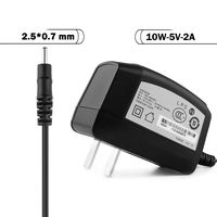 Flgan 5V 2A Power Adapter Charger Compatible RCA Galileo Pro Cambio Viking Pro Voyager iRULU eXpro BabyPad Y1 acer Aspire s1002 Tablet