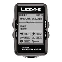 LEZYNE Enhanced Super GPS Cycling Computer Black