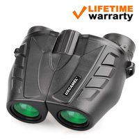 USCAMEL 8x25 Compact Binoculars with Low Light Night Vision, Large Eyepiece High Power Waterproof Binocular Easy Focus for Outdoor Hunting, Bird Watching, Traveling, Sightseeing Fit For Adults and Kid