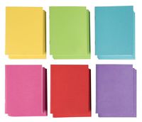 Blank Book - 24-Pack Colorful Notebooks, Unlined Plain Travel Journals for Students, Kids Diaries, Creative Writing Projects, 6 Assorted Colors, 4.25 x 5.5 Inches, 24 Sheets