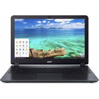 Acer Chromebook 15.6-inch Laptop (Intel Dual-Core 2.41GHz Processor, 2GB RAM, 16GB SSD, Google Chrome OS) Black (Renewed)