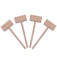 4PCS Wooden Crab or Lobster Mallets