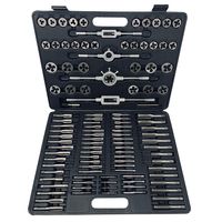 Segomo Tools 110 Piece Hardened Alloy Steel Metric Tap And Die Threading Tool Set With Storage Case