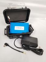 GTM 1010 GPS Flat Battery Pack for GL200 GL300 GL300W GL300VC GL300MA Trackers, Rechargeable Flat Battery, Waterproof Magnetic Mount Case