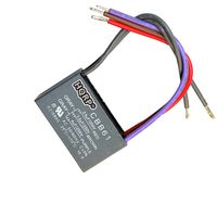 HQRP Capacitor for Hampton Bay Ceiling Fan 2.5uf+3.5uf+4uf 5-Wire plus HQRP Coaster