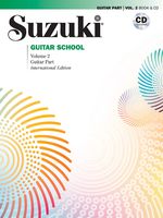 Suzuki Guitar School, Vol 2: Guitar Part, Book & CD