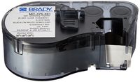 Brady MC-375-461 Polyester B-461 Black on White Label Maker Cartridge, 25' Width x 3/8" Height, For BMP51/BMP53 Printers