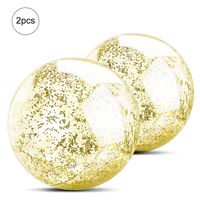 Parts3A Beach Ball for Parties Beach Balls Inflatable 16 inch 24 inch, Holidays - Pool Water Toys(2pc)