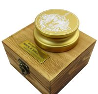 Riverstone Audio - Rock & Roll Series 380 Record Weight Turntable Stabilizer (380 g) - Anodized Aluminum - Laser Engraved Surface - R&R Guitar - Color: (Aztec Gold)