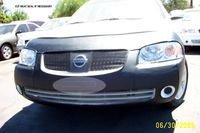 Lebra 2 piece Front End Cover Black - Car Mask Bra - Fits - NISSAN,SENTRA,2004 thru 2006