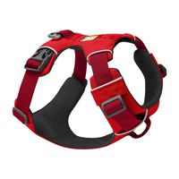 RUFFWEAR - Front Range Dog Harness, Reflective and Padded Harness for Training and Everyday, Red Sumac, Small