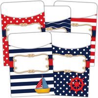Nautical Library Pockets - Multi-Pack