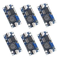 Valefod 6 Pack LM2596 DC to DC High Efficiency Voltage Regulator 3.0-40V to 1.5-35V Buck Converter DIY Power Supply Step Down Module