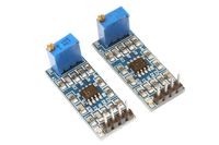 NOYITO LM358 100 Gain Signal Amplification Module Operational Amplifier Module Working Voltage DC5 to 12V (Pack of 2)